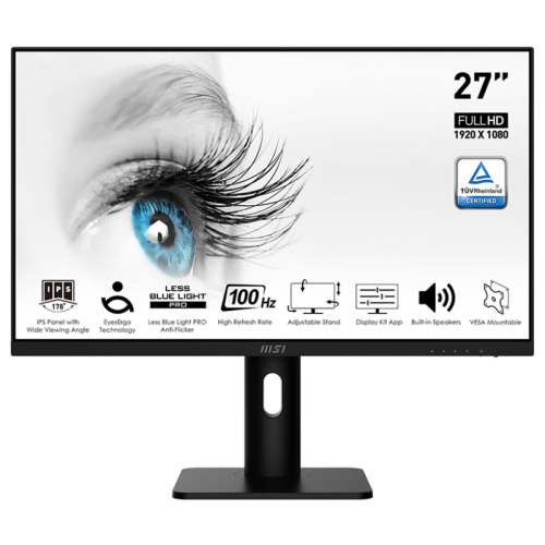 Ecran MSI Pro MP273AP | 27" | FHD | 1ms(MPRT) | 100HZ Ecran MSI Pro MP273AP | 27" | FHD | 1ms(MPRT) | 100HZ