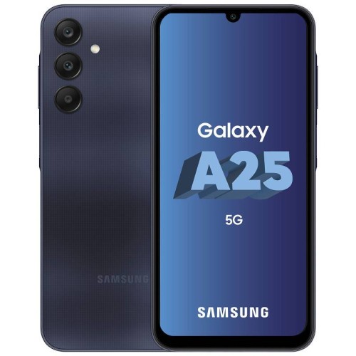 Smartphone SAMSUNG Galaxy A25 8Go/256Go l 5G l Bleu/Noir Smartphone SAMSUNG Galaxy A25 8Go/256Go l 5G l Bleu/Noir
