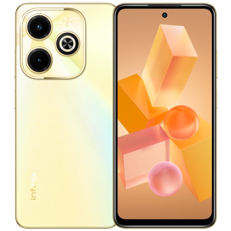 Smartphone Infinix X6528B HOT 40I l 6.56" l 8Go l 256Go l Double SIM l Gold