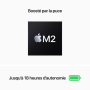 Apple MacBook Air 13.6" - M2 (2022) -  8Go/256 Go Minuit (MLY33FN/A)