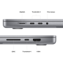 Apple MacBook Pro 14" - Apple M2 Pro (2023)  - 512Go SSD - 16Go - Touch Bar - (MPHE3FN/A) - Gris sidéral
