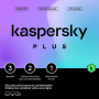 Antivirus Kaspersky 2023 Plus - Licence 3 postes / 1 an