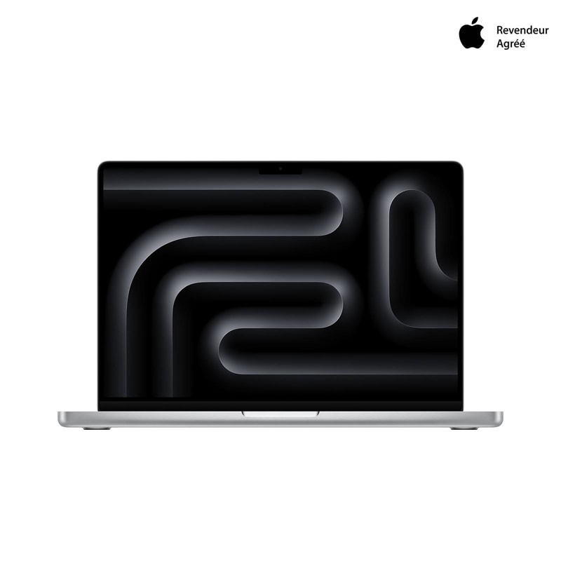 Apple MacBook Pro 14" - Apple M3 (2023)  - 1To SSD - 8Go - Silver - (MR7K3FN/A)