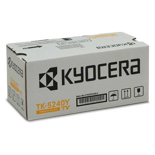 Toner Original KYOCERA TK-5240Y l 3.000 Pages ISO 19798 l Jaune l 4105837 Toner Original KYOCERA TK-5240Y l 3.000 Pages ISO 19798 l Jaune l 4105837