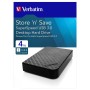 Disque dur portable Verbatim Store 'n' Save USB 3.0 l  4 To l 3.5'' l  noir
