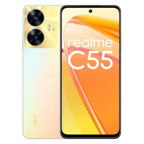 Smartphone REALME C55 - RMX 3710 (8Go l 256Go) - 4G - Sunshower Smartphone REALME C55 - RMX 3710 (8Go l 256Go) - 4G - Sunshower