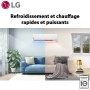 Climatiseur LG DUALCOOL INVERTER 12 000 BTU Chaud & Froid - D12TGH