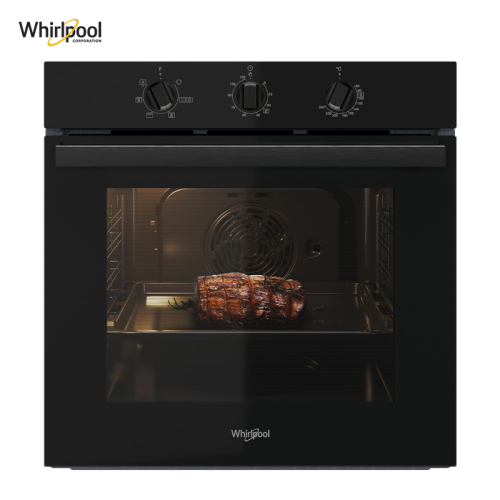 FOUR ÉLECTRIQUE ENCASTRABLE WHIRLPOOL 71 L  -  Noir (OMR35HROB)