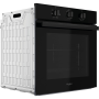 FOUR ÉLECTRIQUE ENCASTRABLE WHIRLPOOL 71 L  -  Noir (OMR35HROB)