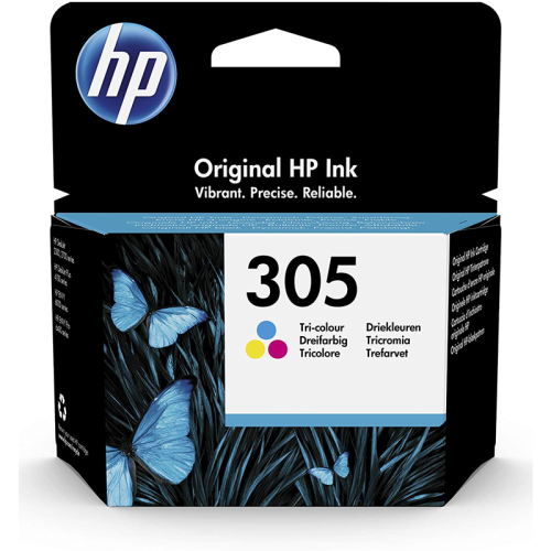 Cartouche Jet d'encre Original HP 305 - Couleurs (3YM60AE) Cartouche Jet d'encre Original HP 305 - Couleurs (3YM60AE)