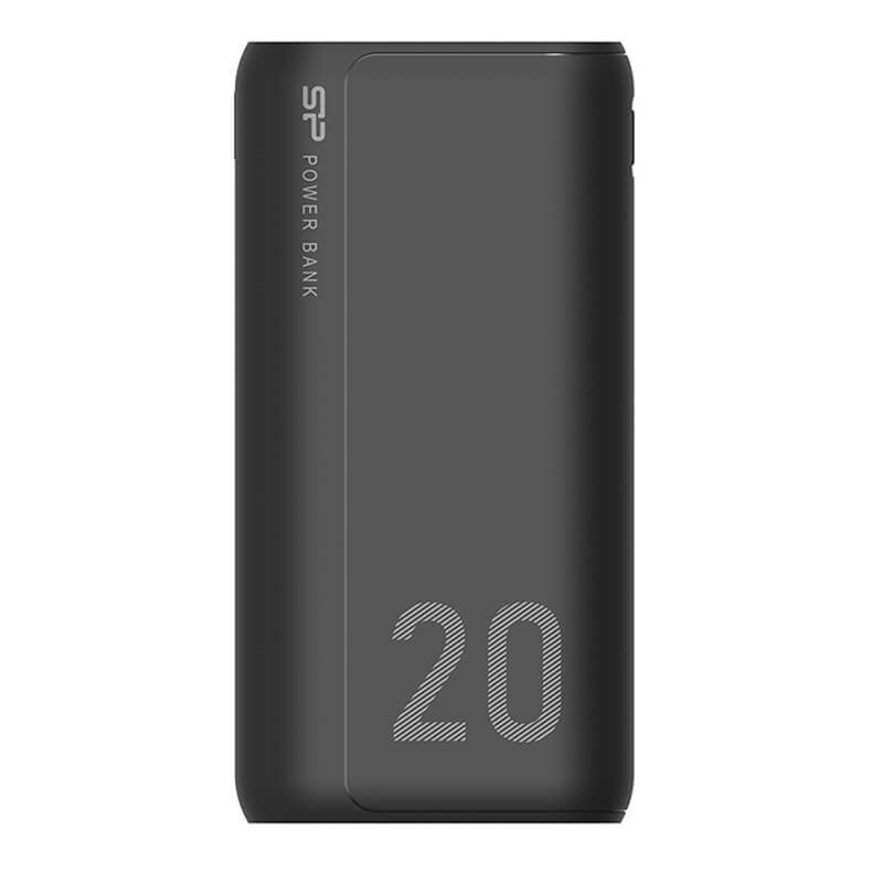 Power Bank | SILICON Power GS15 | 20000mAh | SP20KMAPBKGS150K | Noir