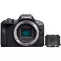 Appareil photo hybride Canon EOS R100 + objectif RF-S 18-45mm F4.5-6.3 IS STM Appareil photo hybride Canon EOS R100 + objectif RF-S 18-45mm F4.5-6.3 IS STM