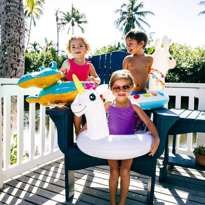 Bouée Tête De Licorne Intex – Flotteur Gonflable Rigolo Pour La Piscine Ou La Plage