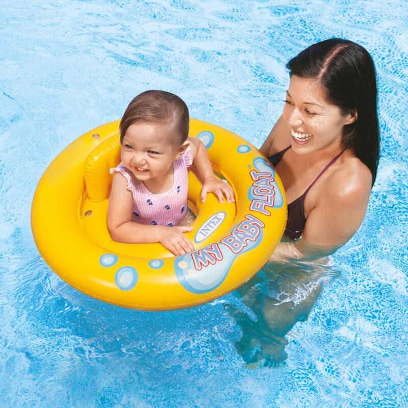 Bouée culotte gonflable pour bébé Intex 59574 my baby float