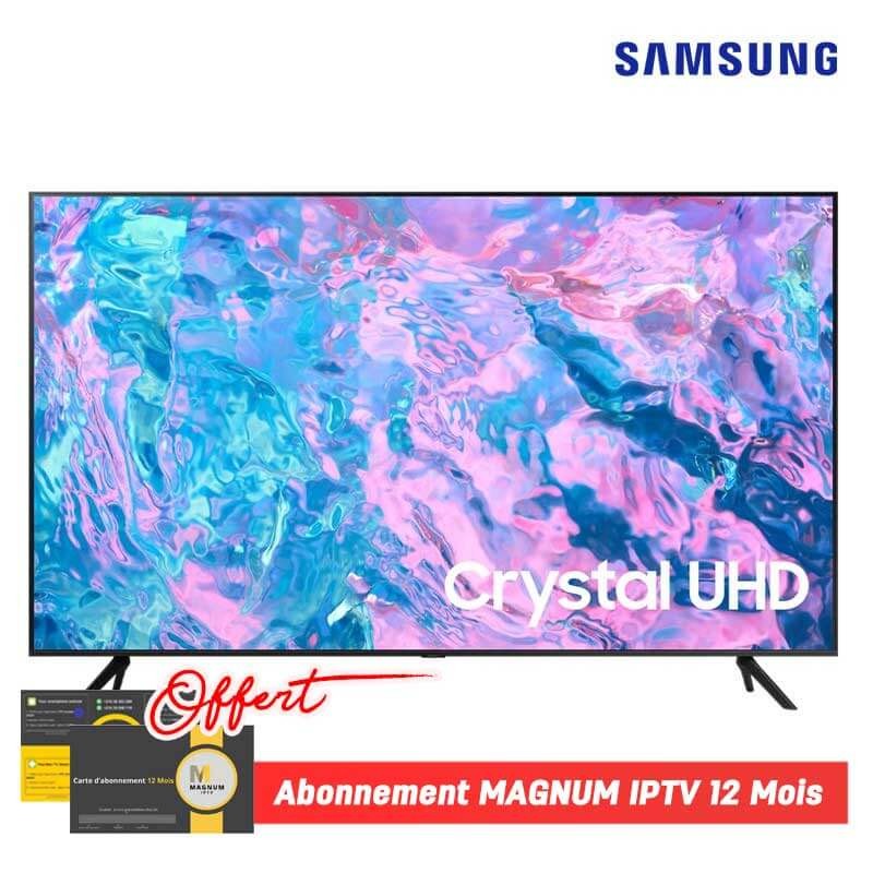 TV Samsung 50'' Smart UHD 4K Série7 UA50CU7000 - Wifi