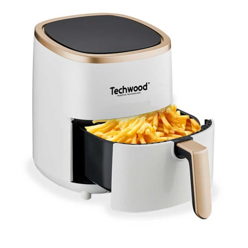 Friteuse Sans Huile TECHWOOD TFR-350SHD 3.5L - Blanc Friteuse Sans Huile TECHWOOD TFR-350SHD 3.5L couleur blanc
