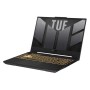 pc portable gaming asus tuf f15 fx507zc4 i5 12500h ssd rtx 3050 right side  view noir