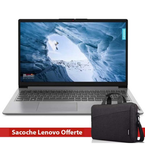 PC Portable IdeaPad3 i7-1255U 8Go 512 Go SSD (82RK011WFG) pc portable ideapad3 i7-1255u 8go 512go ssd 82rk011wfg + sacoche cadeau offerte