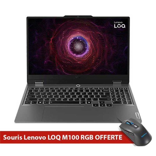 PC Portable Lenovo LOQ 15IRX9 - i7-13650HX - 16Go - 512 Go SSD - RTX 4050 - 83DV00JUFG PC Portable Lenovo LOQ 15IRX9 l i7-13650HX l 16Go l 512 Go SSD l RTX 4050 l (83DV00JUFG)