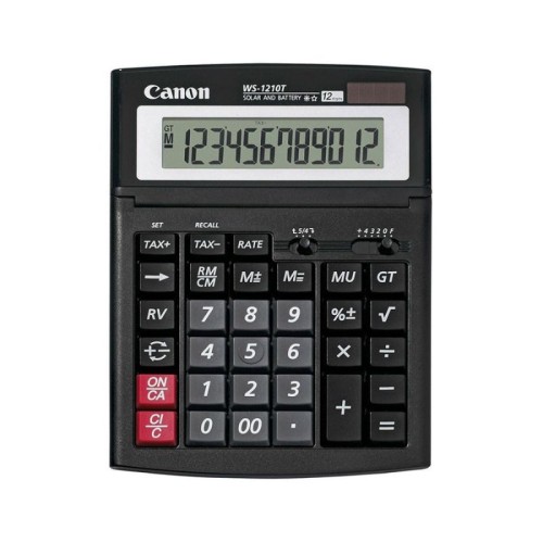 Calculatrice CANON WS-1210-T calculatrice canon ws 1210 t scientifique noir