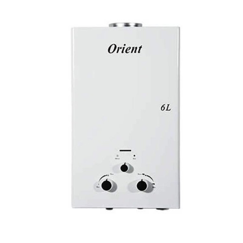 Chauffe Bain À GPL ORIENT 6L - Blanc