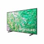 Front view TV Samsung DU8000 75" 4k Crystal UHD Smart 2024