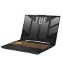 Écran du PC Asus TUF Gaming F15 avec résolution Full HD et bordures fines