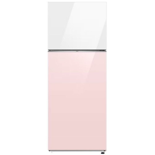 Réfrigérateur SAMSUNG RT47CB66448CEL 460 Litres Rose et Blanc Réfrigérateur SAMSUNG RT47CB66448CEL 460 Litres  Rose et Blanc front view