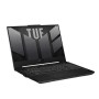 Vue latérale du PC ASUS TUF Gaming F15 avec 512Go SSD