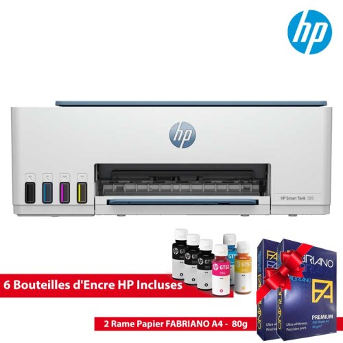 Multifonction jet d'encre HP Smart Tank 585  3en1 Couleur WiFi (1F3Y4A)