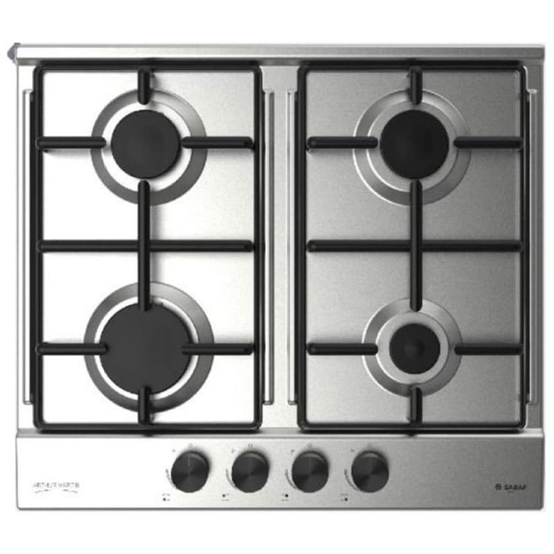 front view Plaque De Cuisson Encastrable Arthur Martin AMD60IX 4 Feux 60Cm Inox