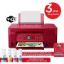 Canon PIXMA G3470 Rouge multifonction jet d'encre avec Wi-Fi