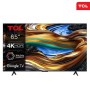 front view Tv TCL P755 65" 4k UHD Google Smart + Abonnement MAGNUM TV 12 Mois Gratuit