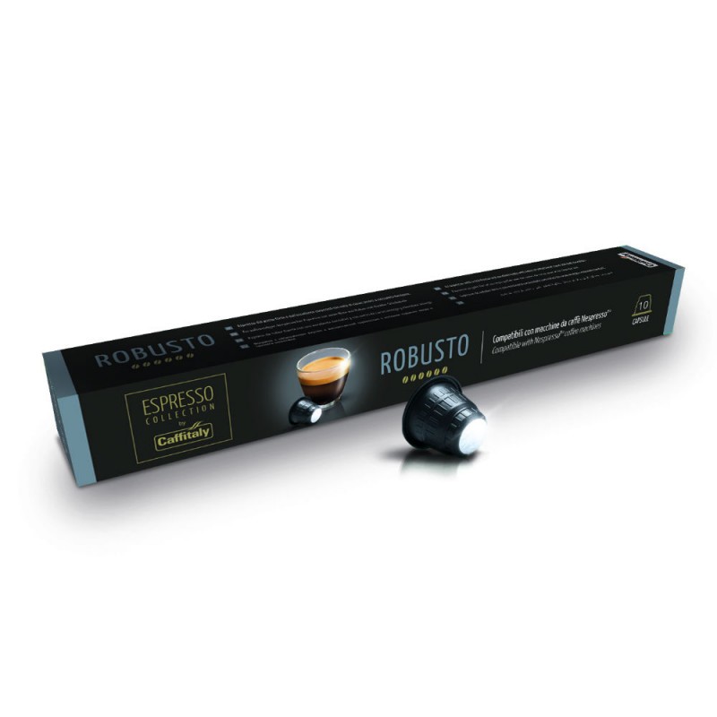 Paquet De 10 Capsules Caffitaly Robusto