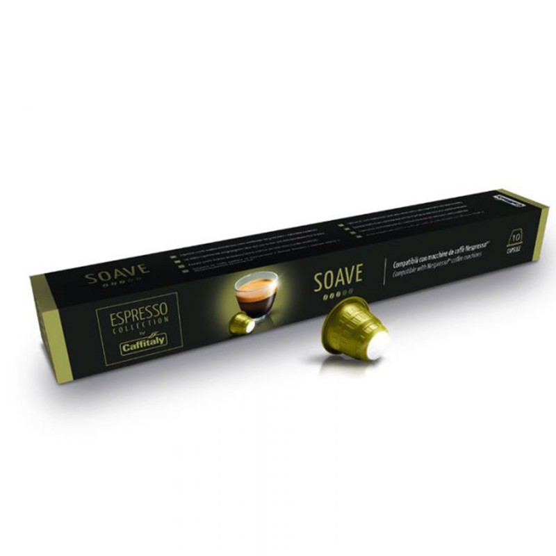 Paquet De 10 Capsules Caffitaly Soave