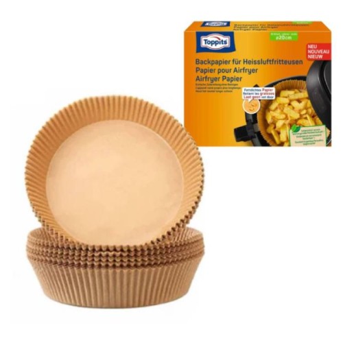 TOPPITS Papier Cuisson Pour Les Friteuses Sans Huile - 20 Pièces TOPPITS Papier Cuisson Pour Les Friteuses Sans Huile - 20 Pièces