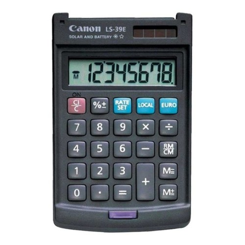 Calculatrice CANON 8 chiffres LS-39E Calculatrice CANON 8 chiffres LS-39E