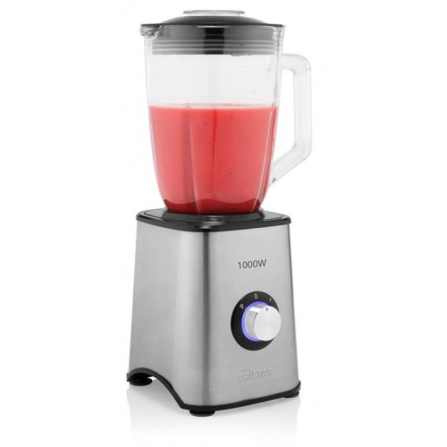 Blender Inox Bol En Verre Tristar BL-4471 1000W 1.5L Inox Blender Inox Bol En Verre Tristar BL-4471 1000W 1.5 L Inox