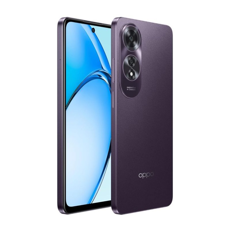 Smartphone OPPO A60 6.67" 4G 8Go-128Go - Midnight Purple - Écran Large