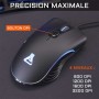 Souris Gamer The G-Lab KRYPTON ergonomique - prix compétitif