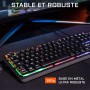 ack Clavier et Souris Gamer The G-Lab COMBO IRIDIUM pour performance optimale