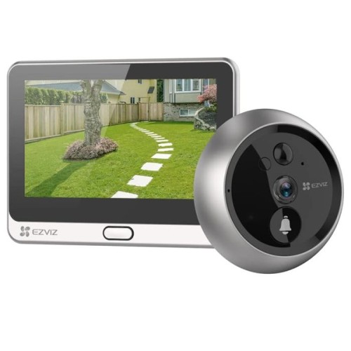Sonnette à Judas Sans Fil EZVIZ DP2C Sonnette à Judas Sans Fil EZVIZ DP2C couleur gris