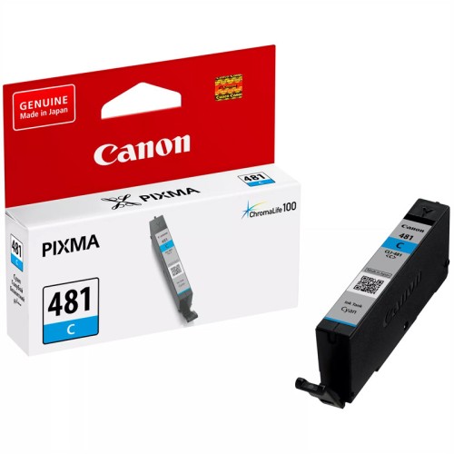 Cartouche d'encre Cyan Canon CLI481-C cartouche encre cyan canon cli481-c prix tunisie