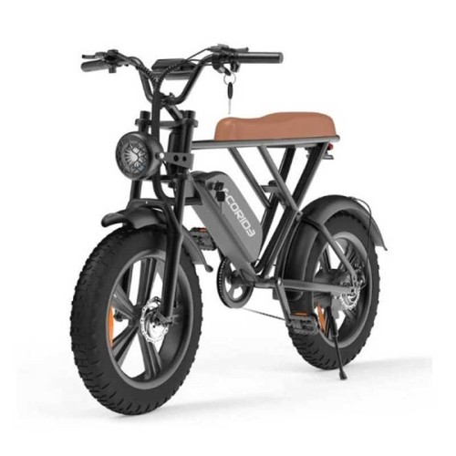 VÉLO ÉLECTRIQUE ECORIDE B1K - Noir ECORIDE B1K Noir - Vélo électrique 1000W autonomie 70 km