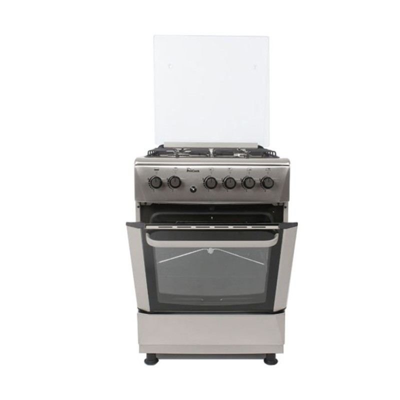 Cuisinière à gaz PROCOOK TE6640IX 60 cm Inox