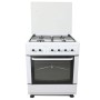 Cuisinière à gaz PROCOOK TG6640BL 60 cm Blanc