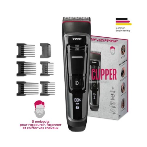 Tondeuse à cheveux Rechargeable BEURER MN5X Noir Tondeuse à cheveux Rechargeable BEURER MN5X Noir