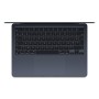 top side view Apple MacBook Air M3 13 pouces (2024) 8 Go/256 Go SSD Noir