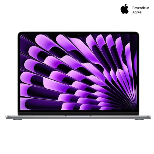 Apple MacBook Air M3 13" (2024) 8 Go/256 Go SSD Gris front view Apple MacBook Air M3 13" (2024) 8 Go/256 Go SSD Gris