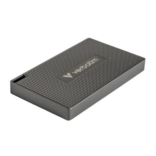 Disque Dur Mini SSD externe Verbatim Metal 1To USB-C 3.2 Gen 2x2 Disque Dur Mini SSD Externe Verbatim 1To USB-C 3.2 Gen 2x2 - Design Métal